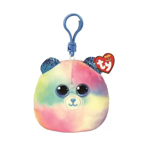PLUS BRELOC TY 8.5CM SQUISHY BEANIES HOPE URSULETUL PASTEL, BRELOC 8.5CM