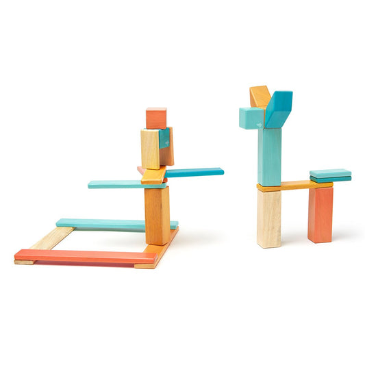 Tegu Sunset, set 24 piese din lmn magnetic, Tegu
