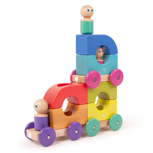 Tegu Tram, tramvai din lemn magnetic, Tegu