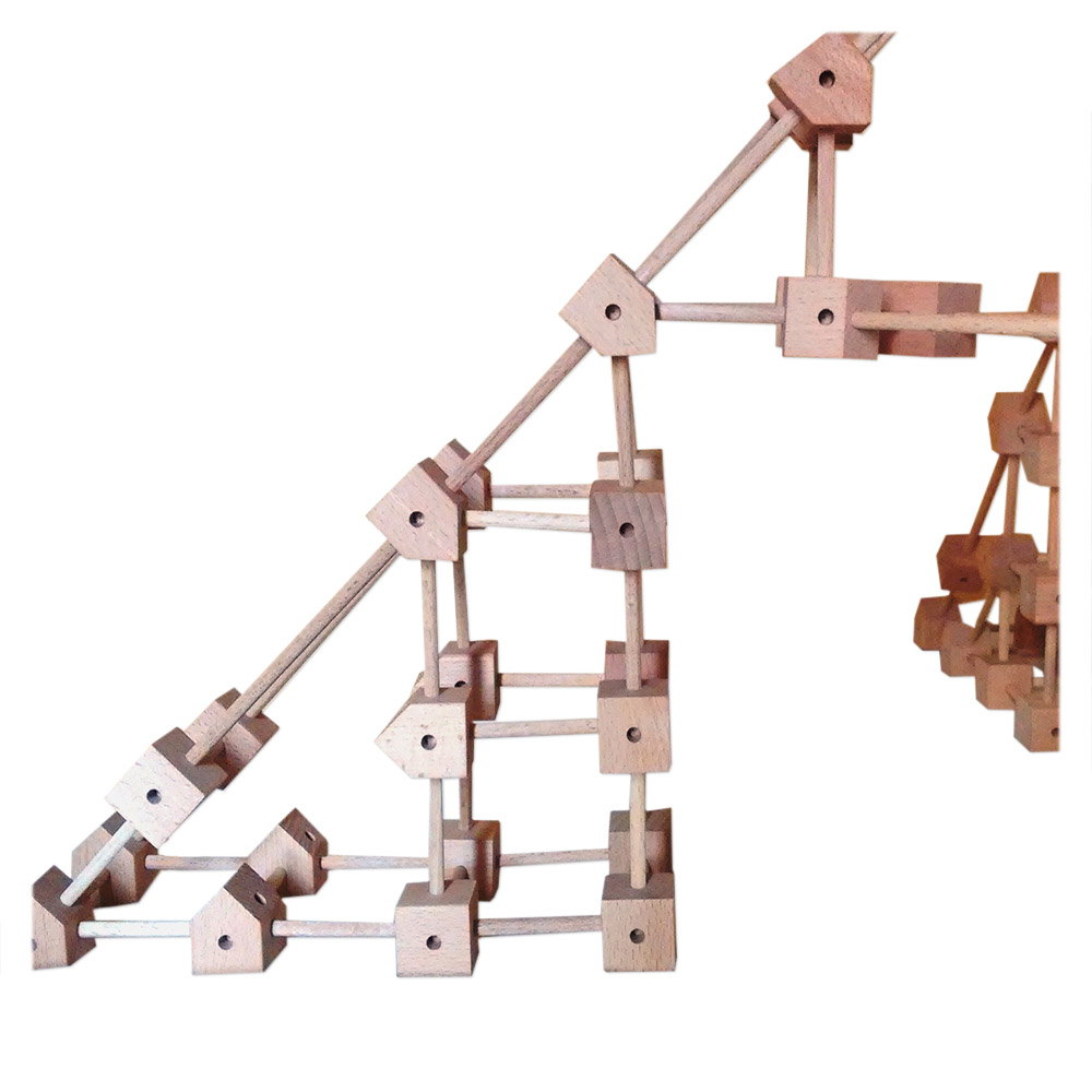 MINI Trigonos XXL, set de constructie, 550 piese, Trigonos