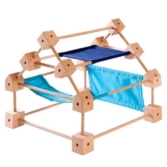 MINI Trigonos Start Plus, set de constructie, 85 piese, Trigonos