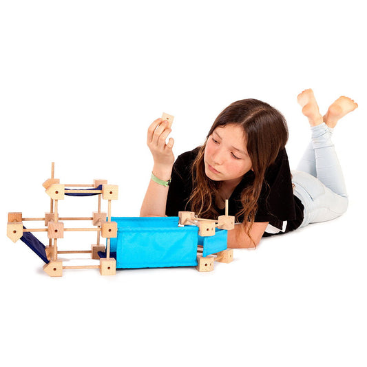 MINI Trigonos Start Plus, set de constructie, 85 piese, Trigonos