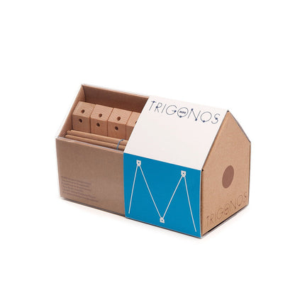 MINI Trigonos Start Plus, set de constructie, 85 piese, Trigonos