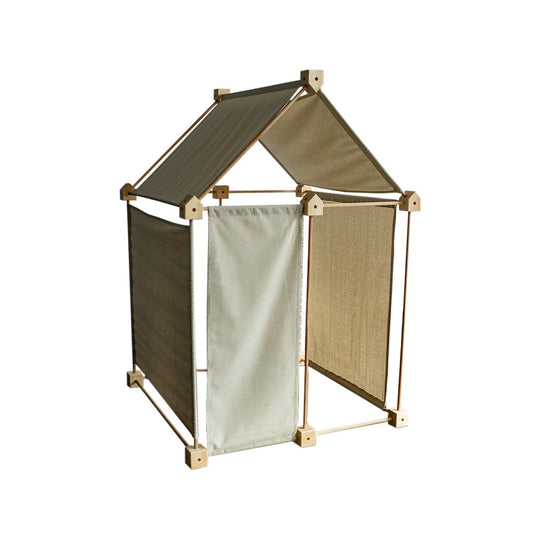 Trigonos START, set modular de constructie, bumbac organic, Trigonos