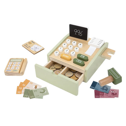 Casa de marcat din lemn, PolarB, Viga Toys