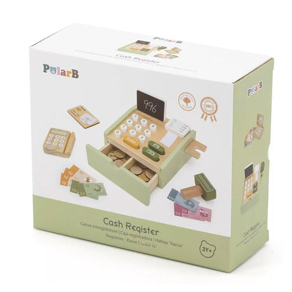 Casa de marcat din lemn, PolarB, Viga Toys