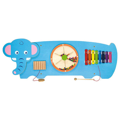 Jucarie de perete, Centru de activitati Elefant, Viga Toys