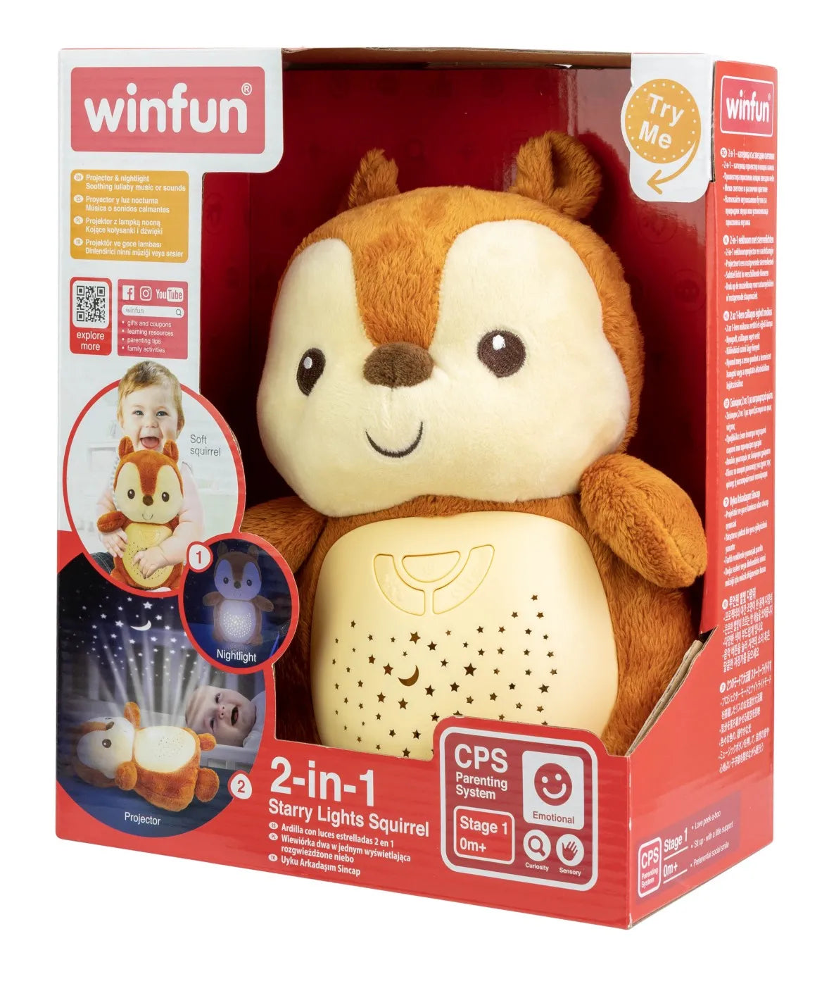 WINFUN PROIECTOR SI LAMPA DE VEGHE VEVERITA, WINFUN