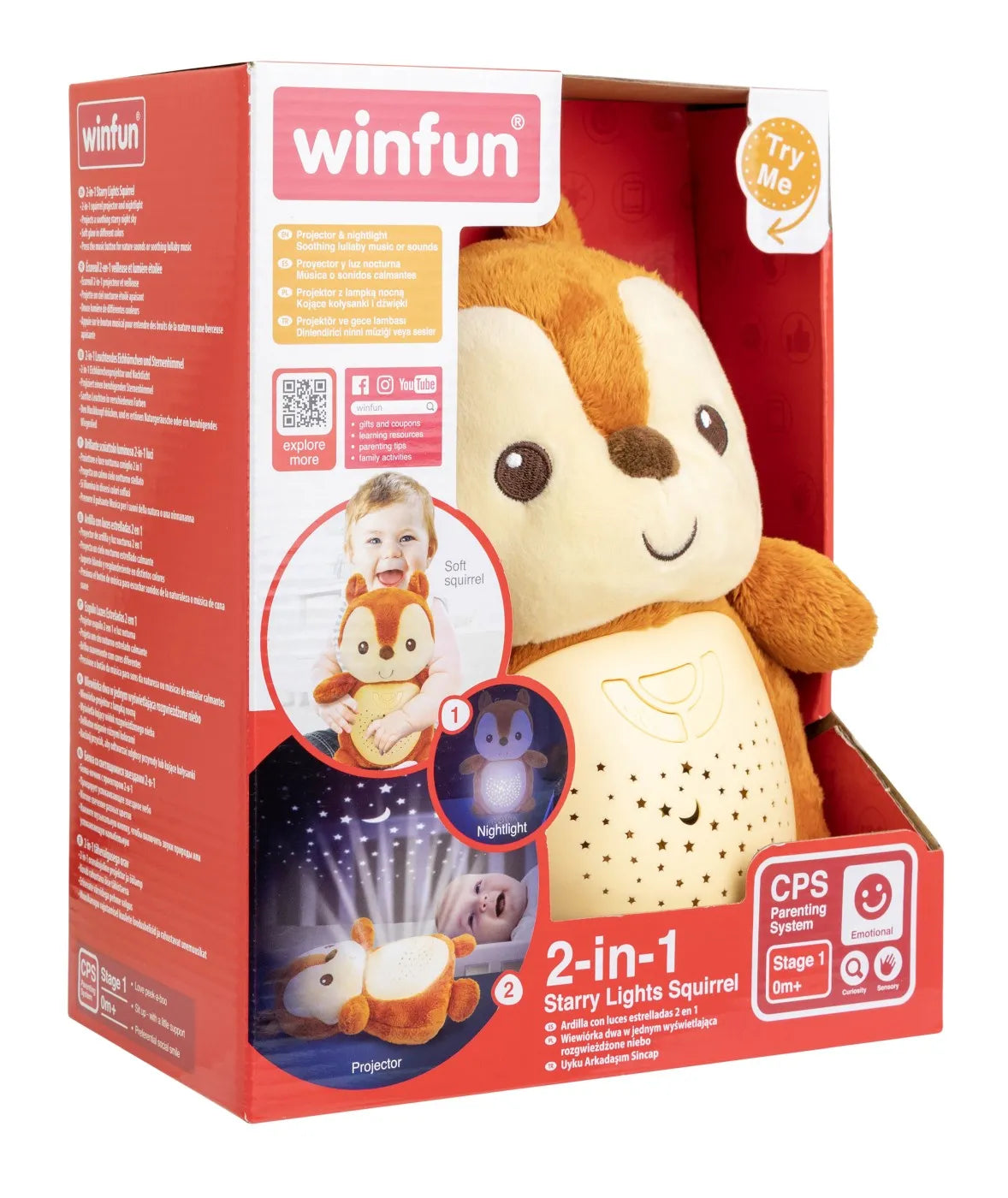 WINFUN PROIECTOR SI LAMPA DE VEGHE VEVERITA, WINFUN