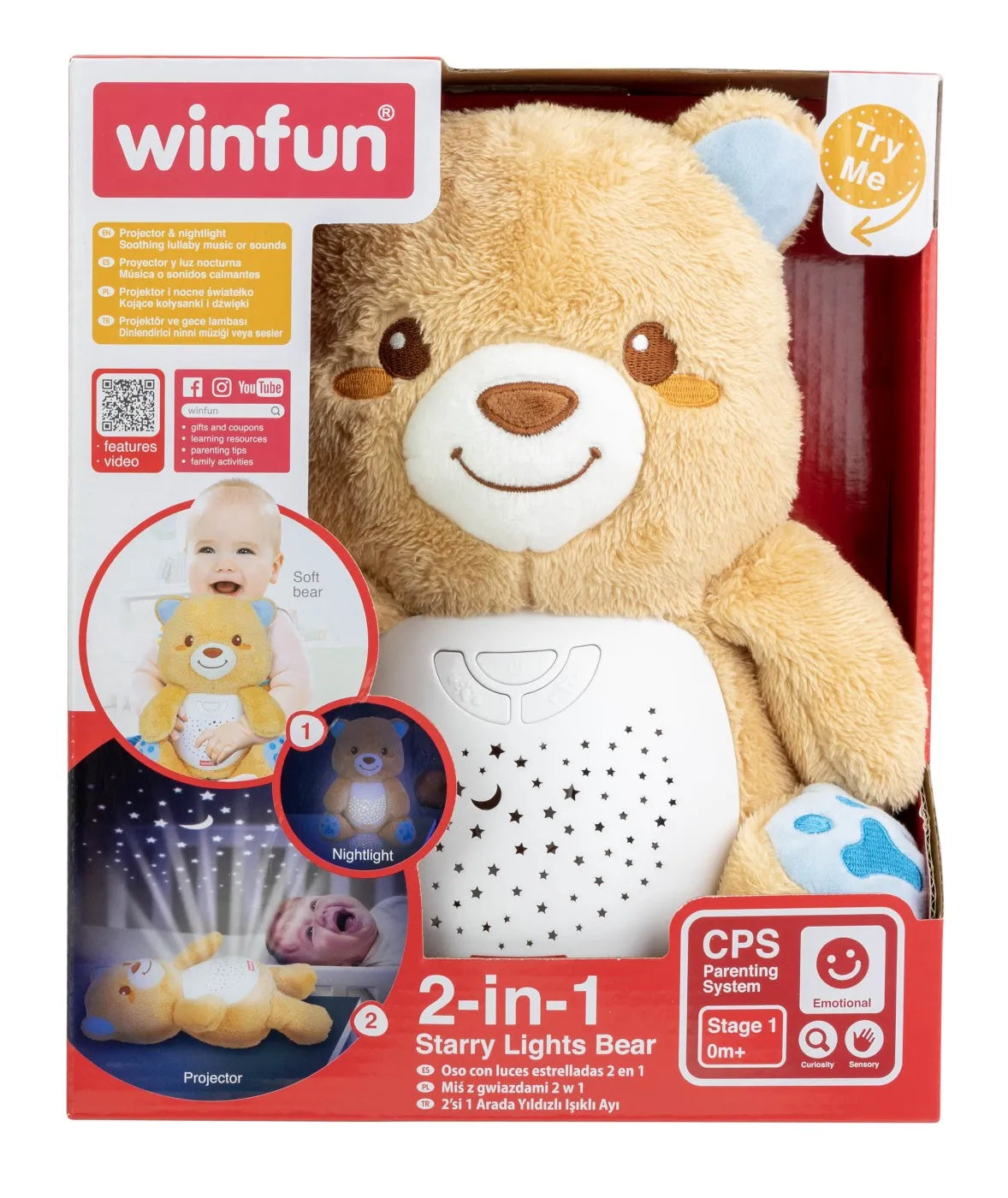WINFUN PROIECTOR SI LAMPA DE VEGHE URSULET, WINFUN