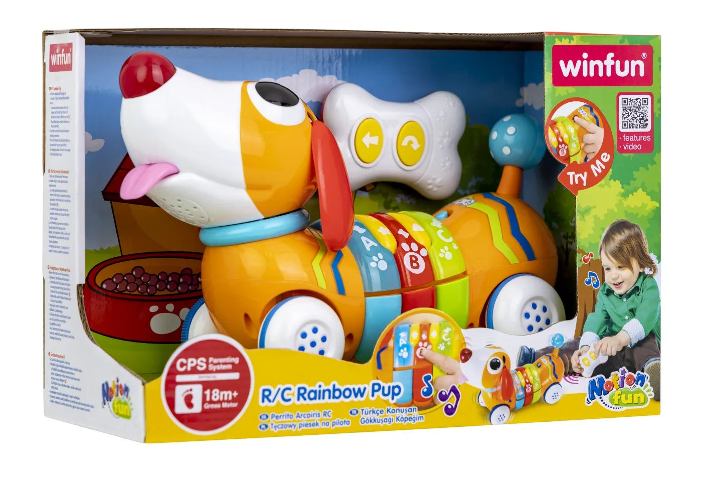 WINFUN CATELUS CU TELECOMANDA, WINFUN