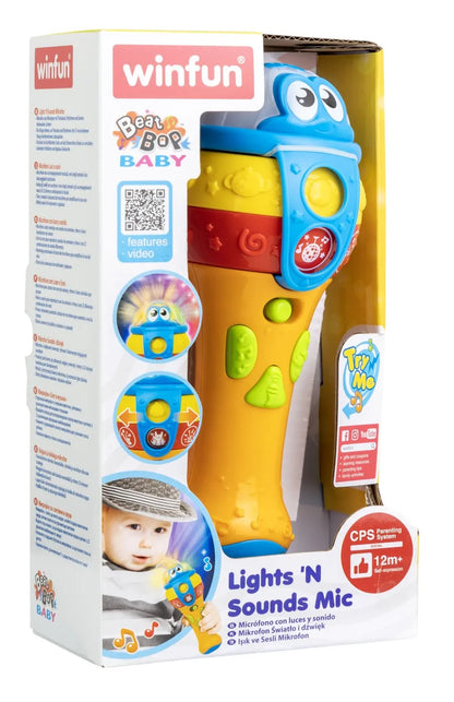 WINFUN MICROFON CU SUNETE SI LUMINI, WINFUN