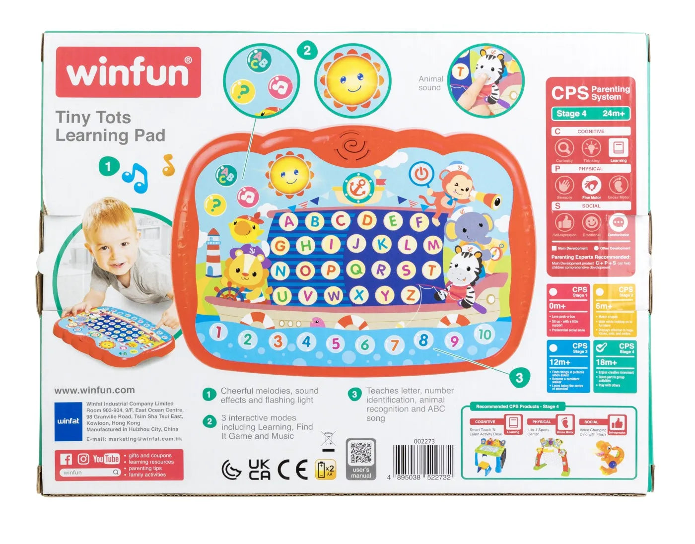 WINFUN TABLETA EDUCATIVA, WINFUN