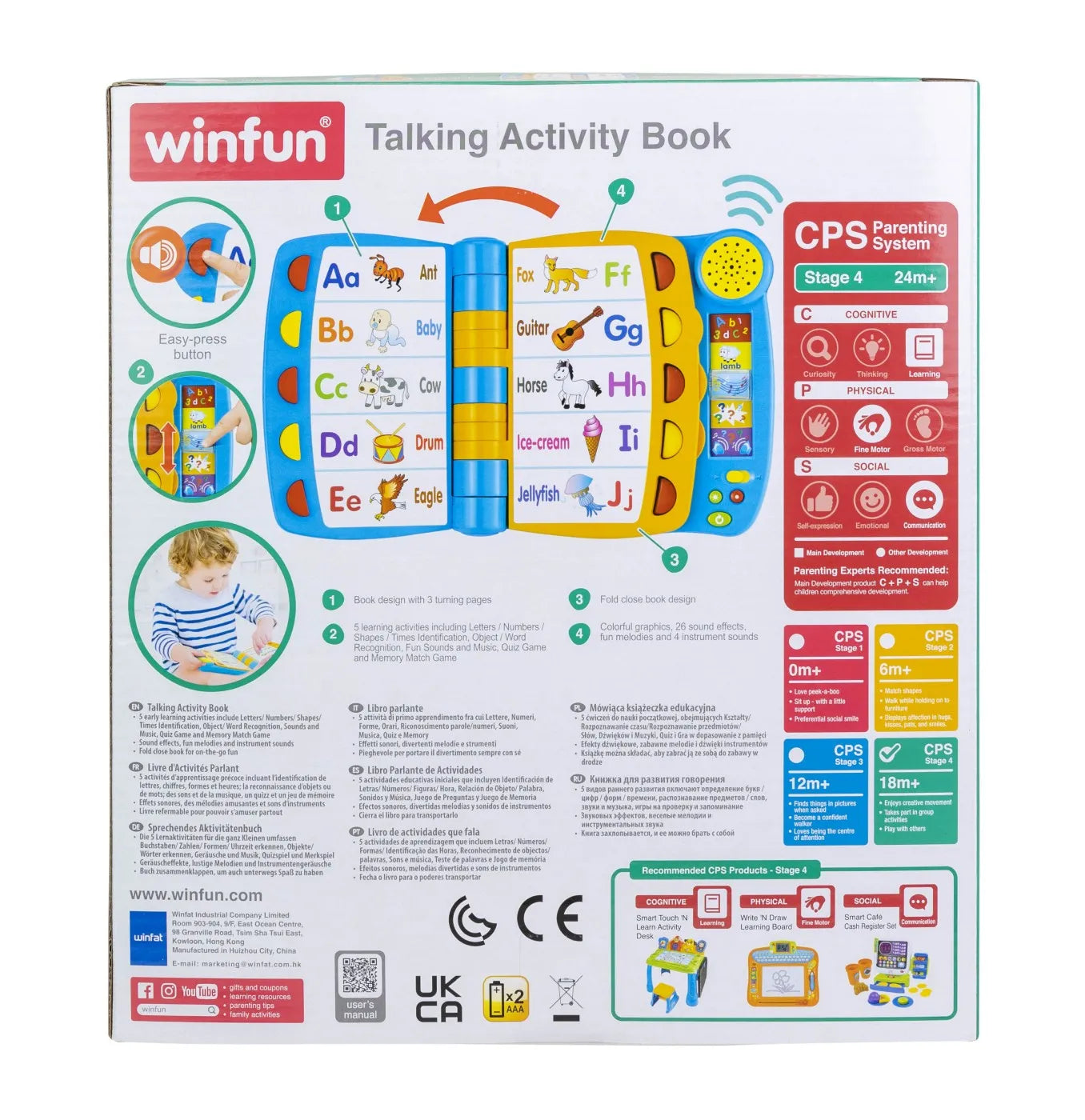 WINFUN CARTE CU ACTIVITATI, WINFUN