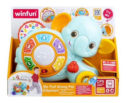 WINFUN JUCARIE DE TRAS ELEFANT CU SUNETE SI LUMINI, WINFUN