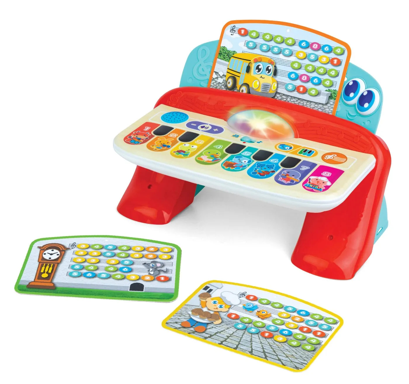 WINFUN PIAN CU SUNETE SI LUMINI CU 8 TASTE, WINFUN