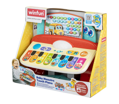 WINFUN PIAN CU SUNETE SI LUMINI CU 8 TASTE, WINFUN