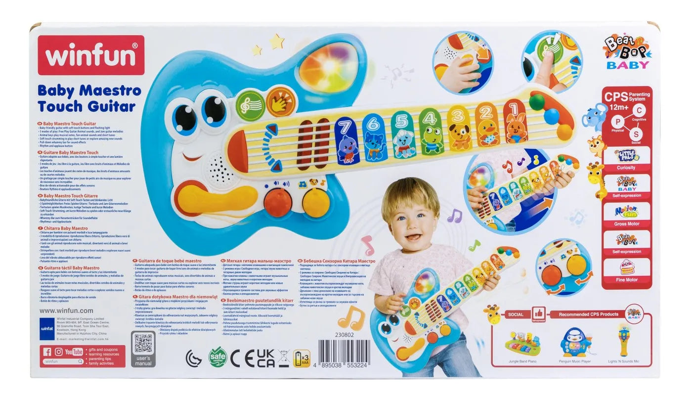WINFUN CHITARA CU SUNETE SI LUMINI, WINFUN