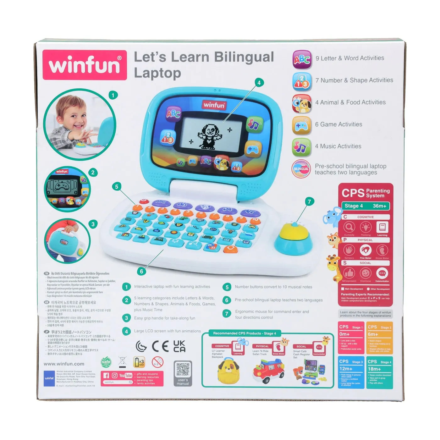 WINFUN LAPTOP SA INVATAM BILINGV, WINFUN