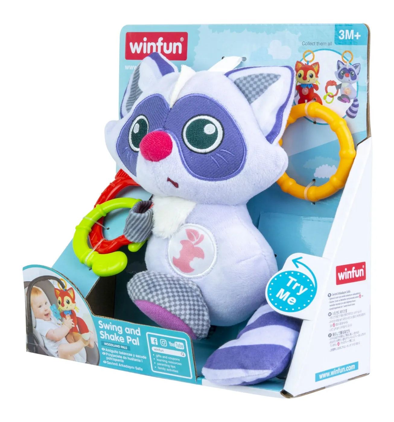 WINFUN RATON CU SUNETE SI LUMINI, WINFUN