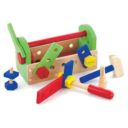 Ladita din lemn cu scule, Viga Toys